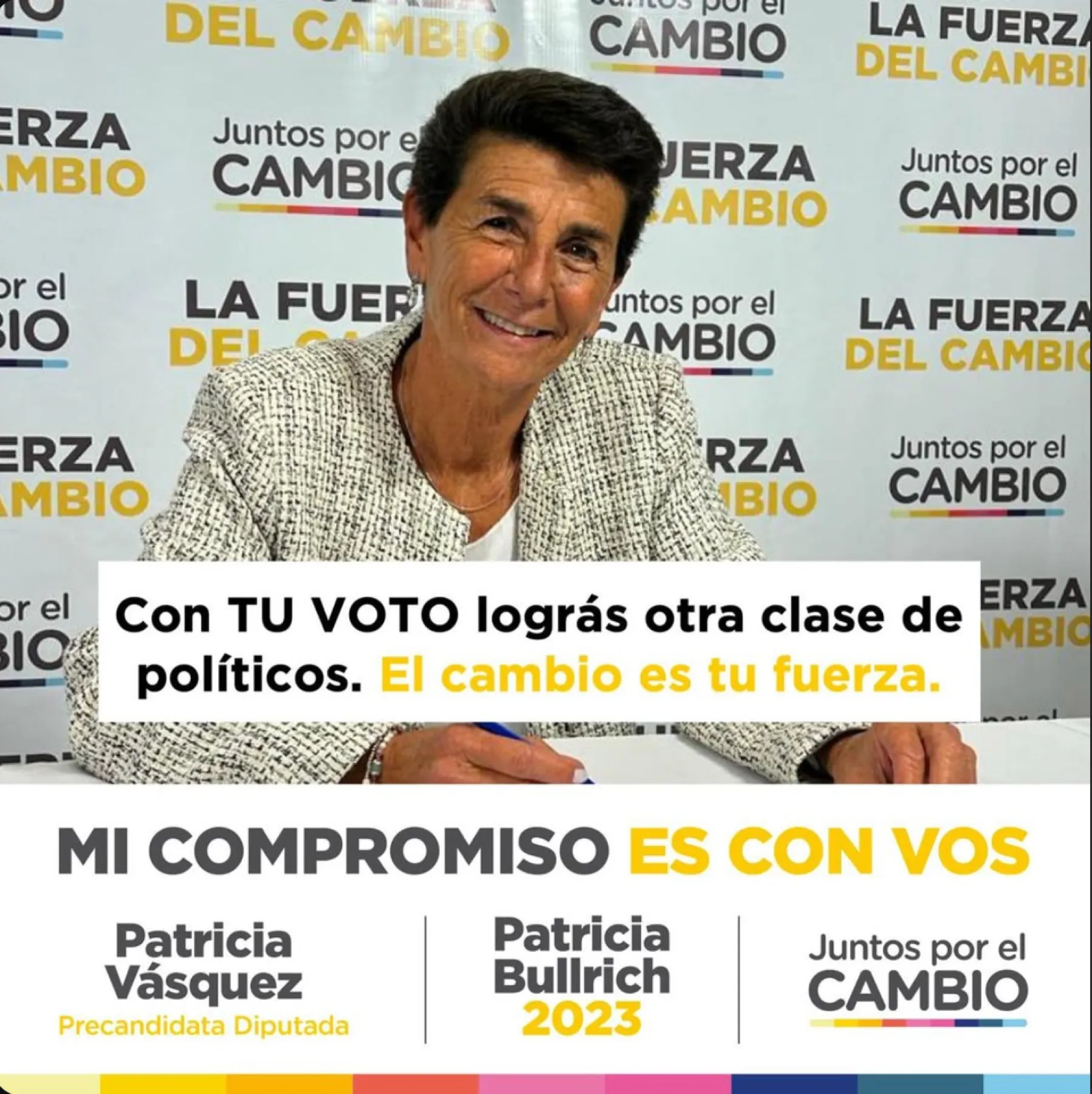 Patricia Vásquez · Juntos por el Cambio — Mi compromiso es con vos