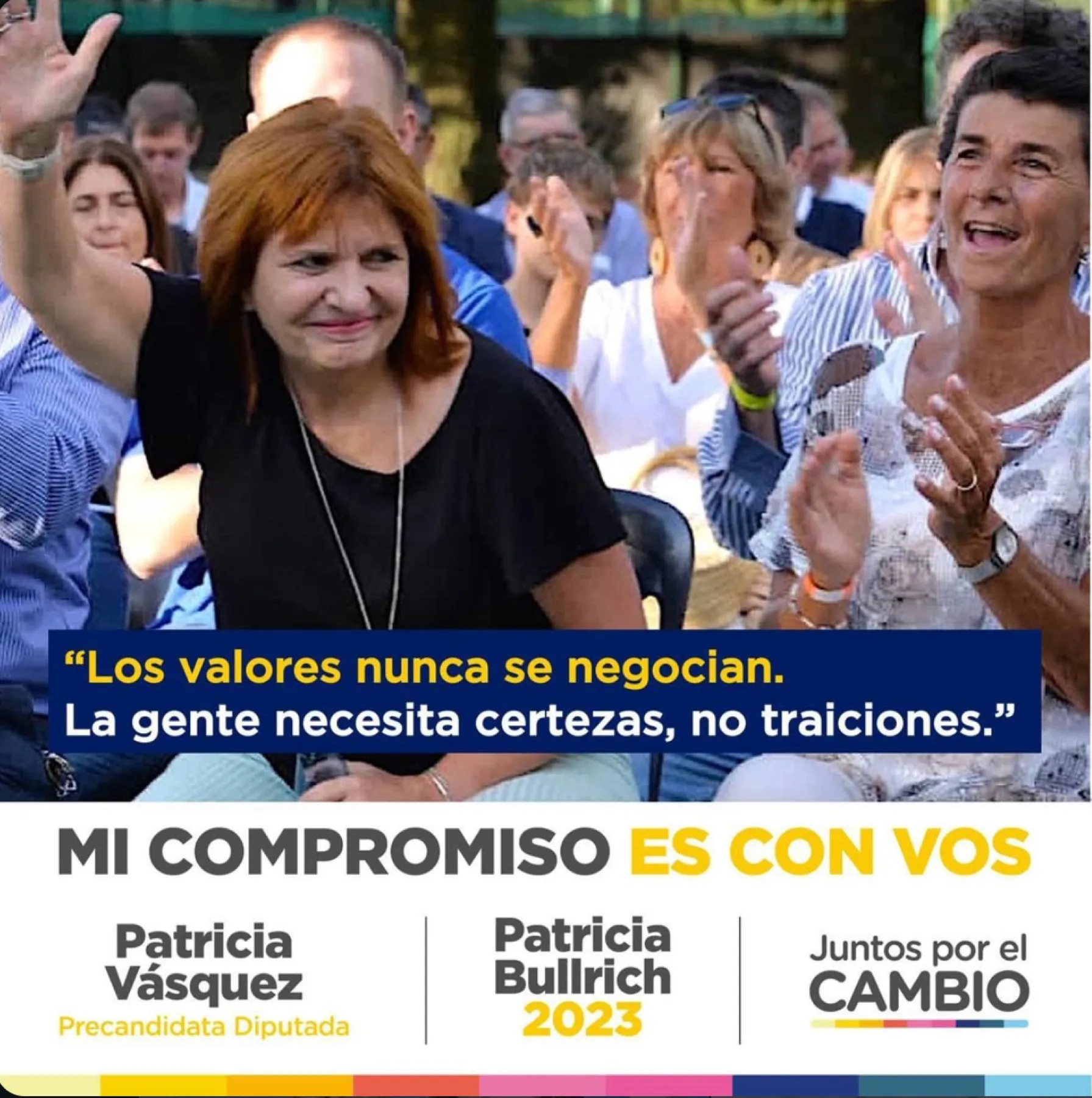Patricia Vásquez · Juntos por el Cambio — pieza 5