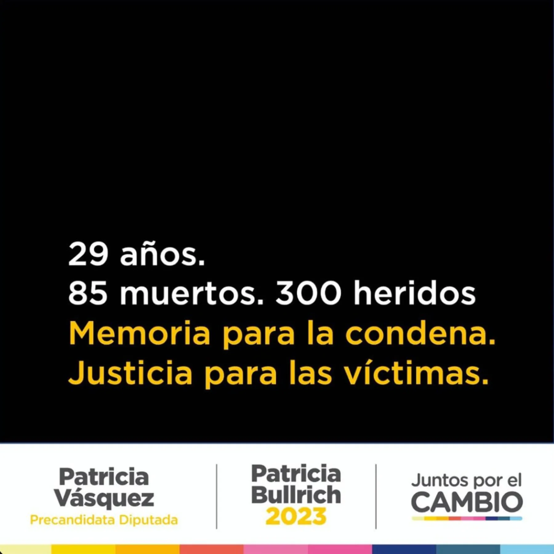 Patricia Vásquez · Juntos por el Cambio — pieza 10
