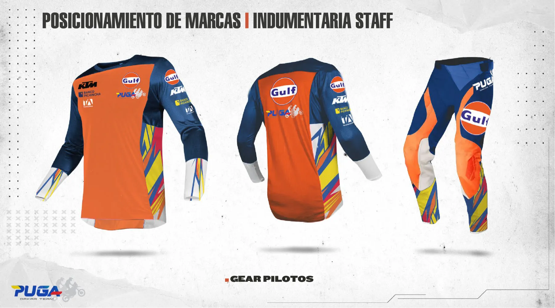 Puga Team · Dakar — pieza 11